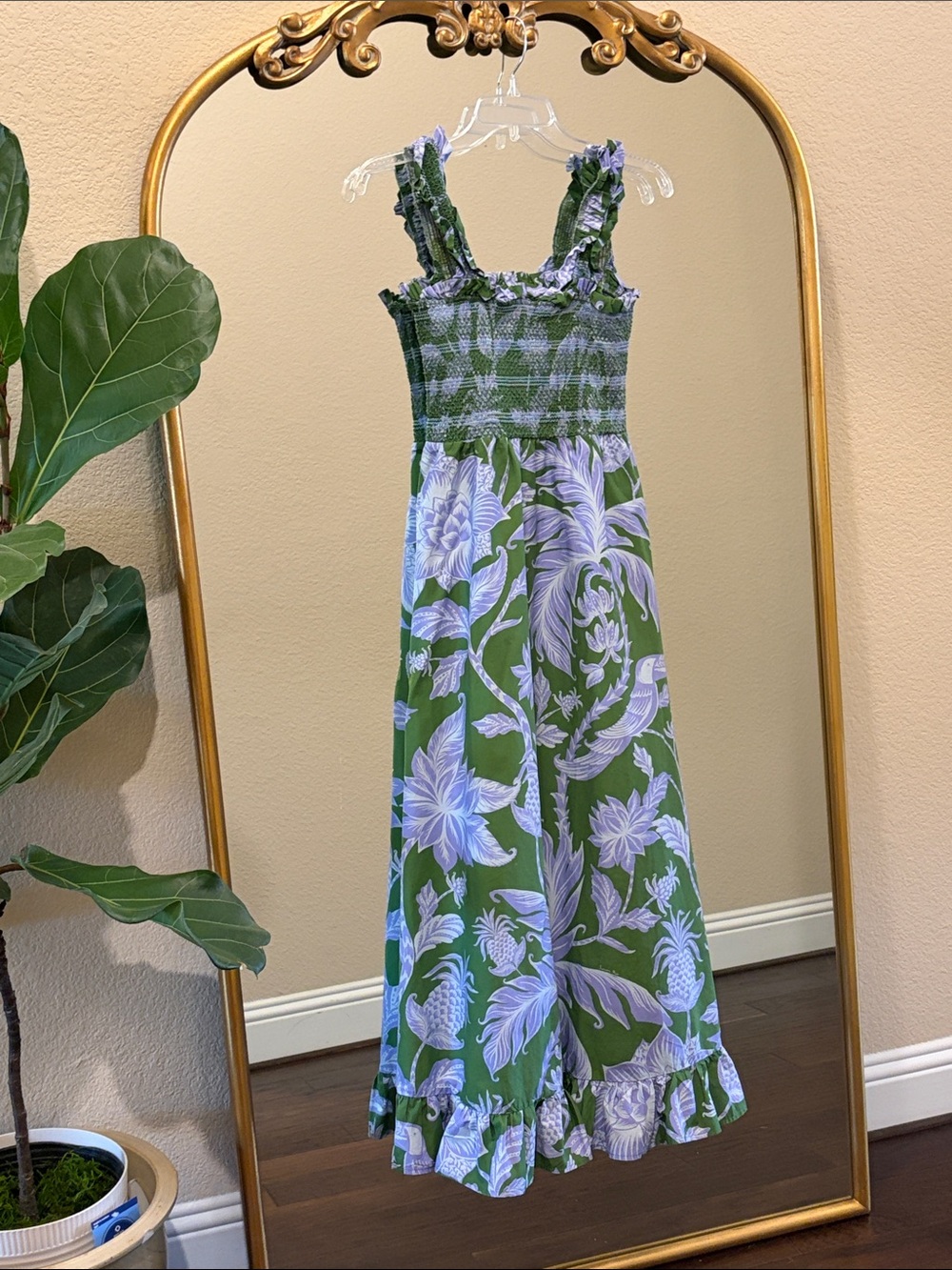 Farm rio Tropical Swing Sleeveless Maxi Dress Size M - Picture 7 of 9
